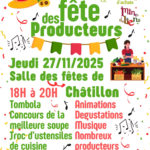Affiche fête des producteurs 2025