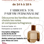 Atelier Olfactif - fabrique ton parfum personnalisé